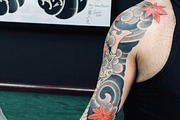 japanese brushes tattoo procreate, a Brush Add-On by SannaIllustrations (Thumbnail 7 of 8)