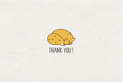 Cute Camping Doodles Vector Graphics, an Animal Illustration by Vibérains (Thumbnail 13 of 13)