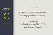 Champilon, a Sans Serif Font by Zafiratype (Thumbnail 15 of 16)