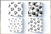 Football. Sketch, patterns and frame, an Object Illustration by Canatic (Thumbnail 5 of 9)
