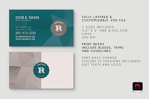 Clean Business Card Template 04