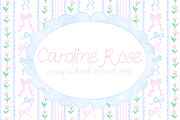 Caroline Rose Script Font, a Font by PrettyGrandmillennial (Thumbnail 3 of 3)