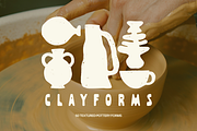 Clayforms: 50 Textured Pottery Forms, an Object Illustration by Veyla (Thumbnail 1 of 12)
