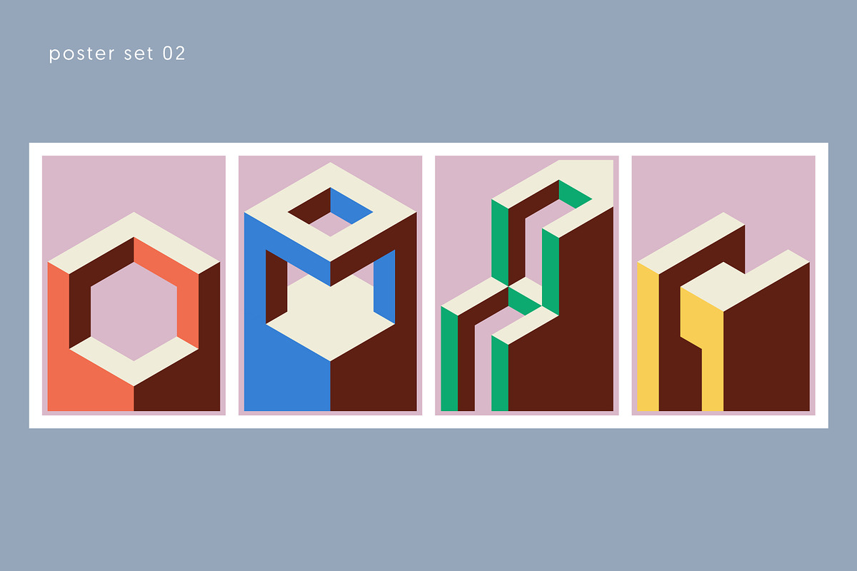 Blockscape - Isometric Shapes, an Object Graphic by Léo Alexandre (Photo 14 of 18)