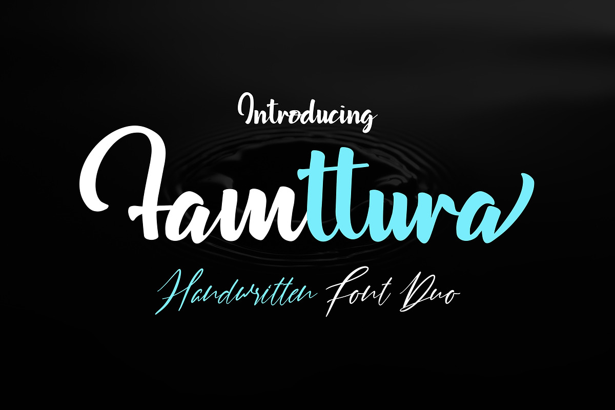 Famttura Font Duo Black Friday