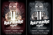 Karaoke Night Flyer Template, a Flyer Template by Hotpin (Thumbnail 2 of 2)