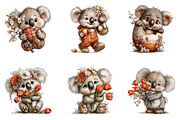 Whimsical Easter Koala Clipart, an Illustration by CreationArt (Thumbnail 6 of 7)