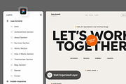 Juan Arnold - Freelancer Portfolio, a Landing Page Template by SLAB! Design (Thumbnail 2 of 4)