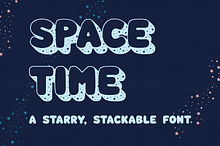 Space Time Font