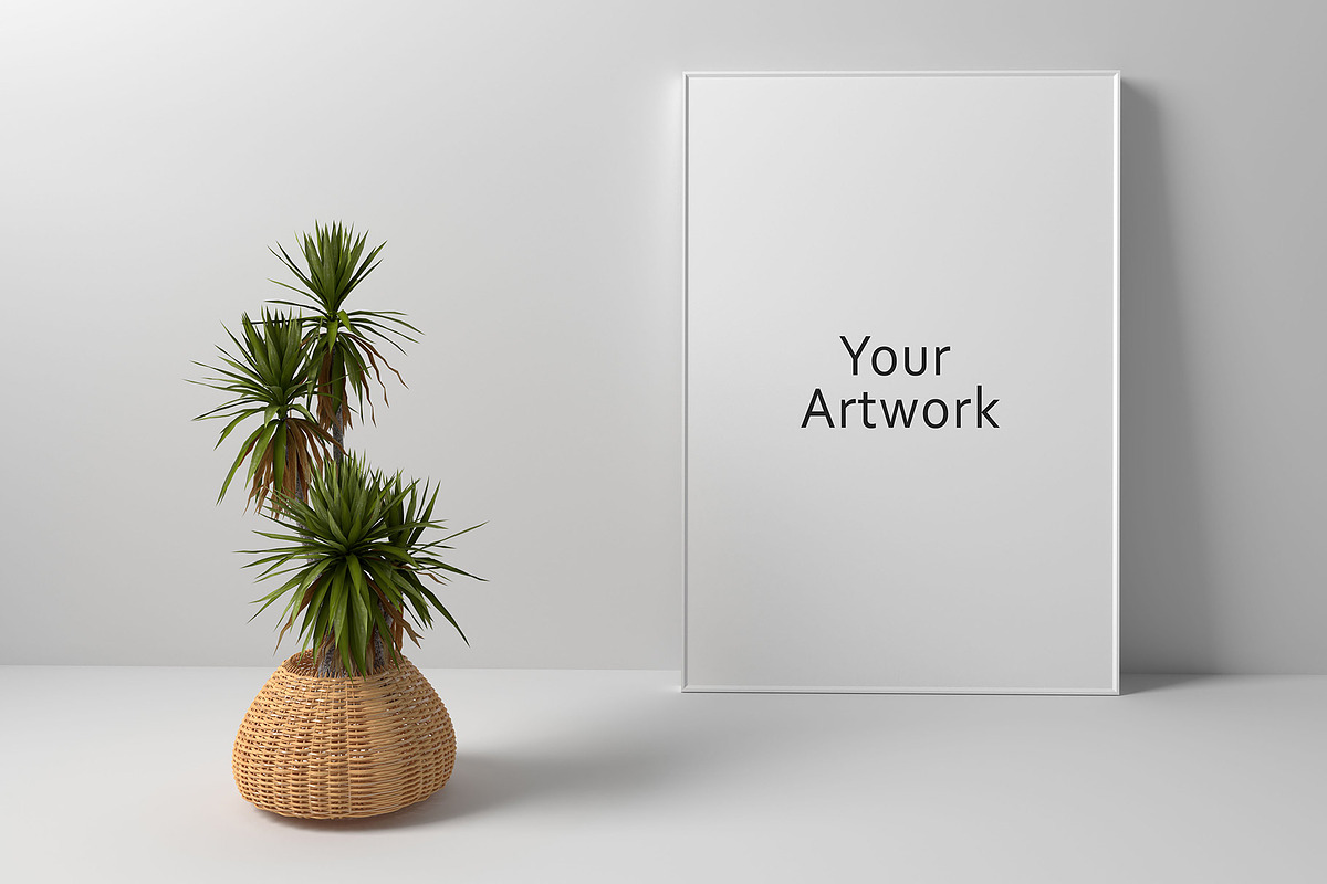 Frame Mockup, a Print Template by Designrepos