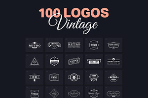 100 Vintage Logos Vol. 2