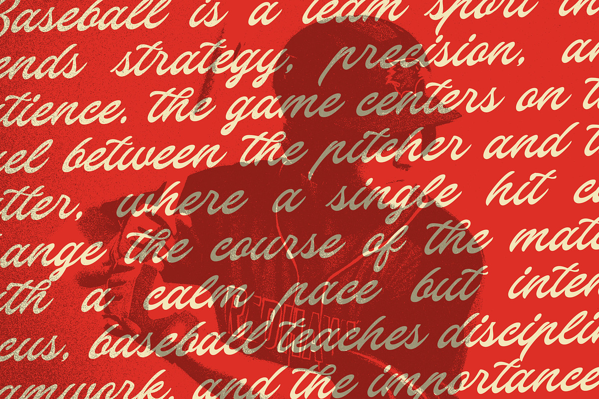 Heldies – Retro Vintage Script Font, a Script Font by Blankids Studio (Photo 12 of 12)