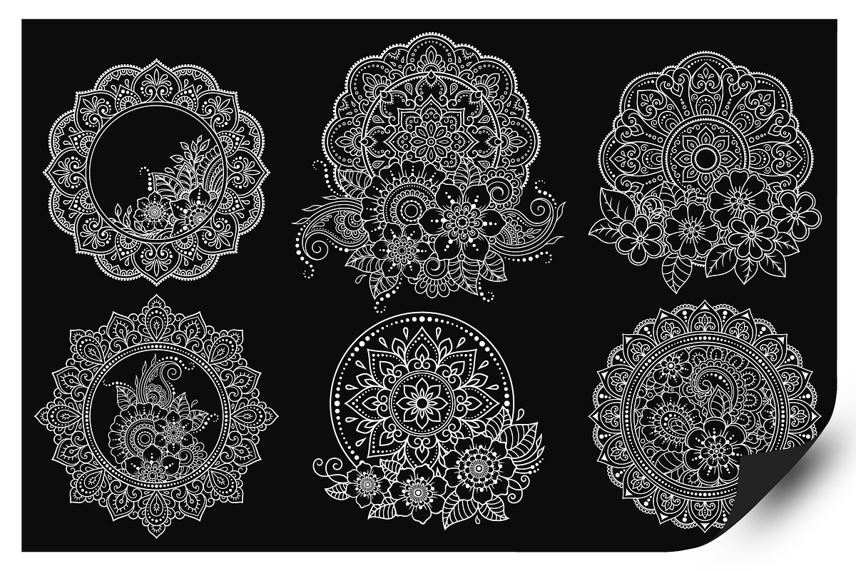 Mandalas collection, a Decorative Illustration by Katika Shop (Photo 5 of 8)