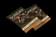 Elegant Sunday Church Flyer, a Flyer Template by Neermana (Thumbnail 3 of 4)