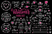 ♡ Valentine's Vector Doodle Set, a Decorative Illustration by Fresh Design Elements (Thumbnail 3 of 4)