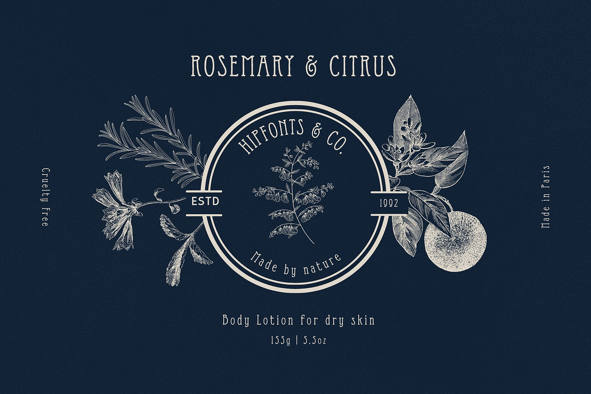 Mosswick - Art Nouveau Serif, a Serif Font by HipFonts (Photo 8 of 9)