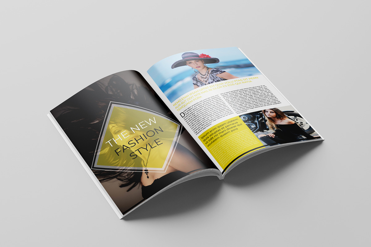 Multipurpose Magazine Template, a Magazine Template by retrographix (Photo 9 of 22)