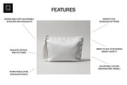 Satin Cosmetic Bag Mockup PSD, a Household Mockup by 1001 mockups (Thumbnail 2 of 13)