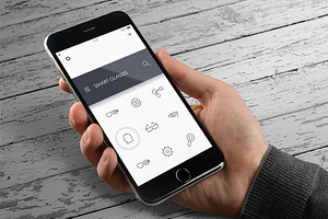 Smart Glasses Thinline Icons