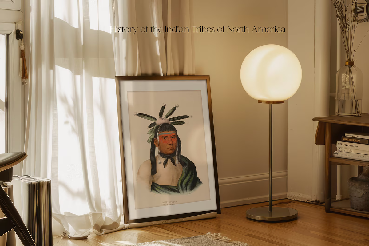 History of the Indian Tribes, a Person Illustration by Digital Museum (Photo 3 of 10)