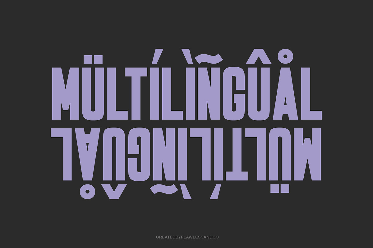 Thoboleh - Condensed Sans Serif, a Sans Serif Font by Flawless And Co (Photo 10 of 10)