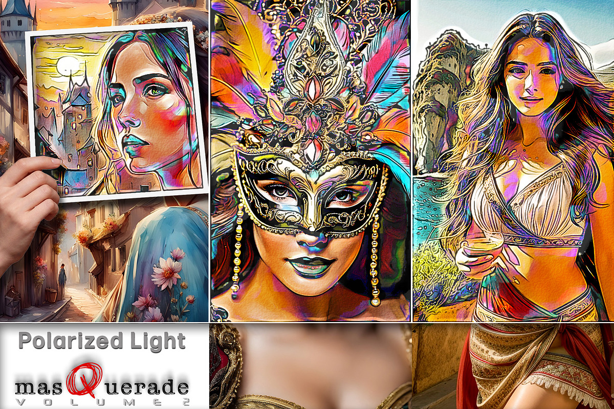masQuerade - Photoshop FX, an Action Add-On by Pencil Pixels (Photo 10 of 26)