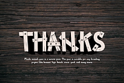 Woods Misoeh - Nature Font, a Sans Serif Font by Iqsiart Studio (Thumbnail 7 of 7)