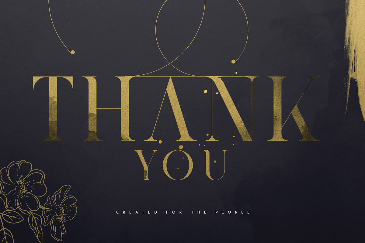 SALE! Black Gold serif typeface, a Serif Font by VP Fonts (Photo 25 of 25)