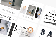 Modern & Minimal Instagram Templates, a Social Media Template by Minva Themes (Thumbnail 2 of 3)
