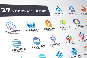 27 Logos All in One Template, a Branding & Logo Template by Design_Planet