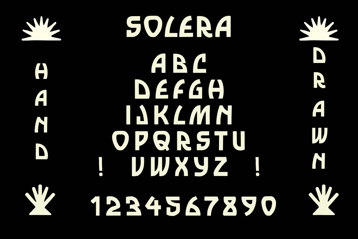 Solera | Handdrawn Typeface, a Handwritten Font by Goodwheel Studio (Photo 6 of 7)