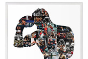 Boxing Sport Man Collage, a Card Template by AIW SOLUTIONS (Thumbnail 4 of 7)