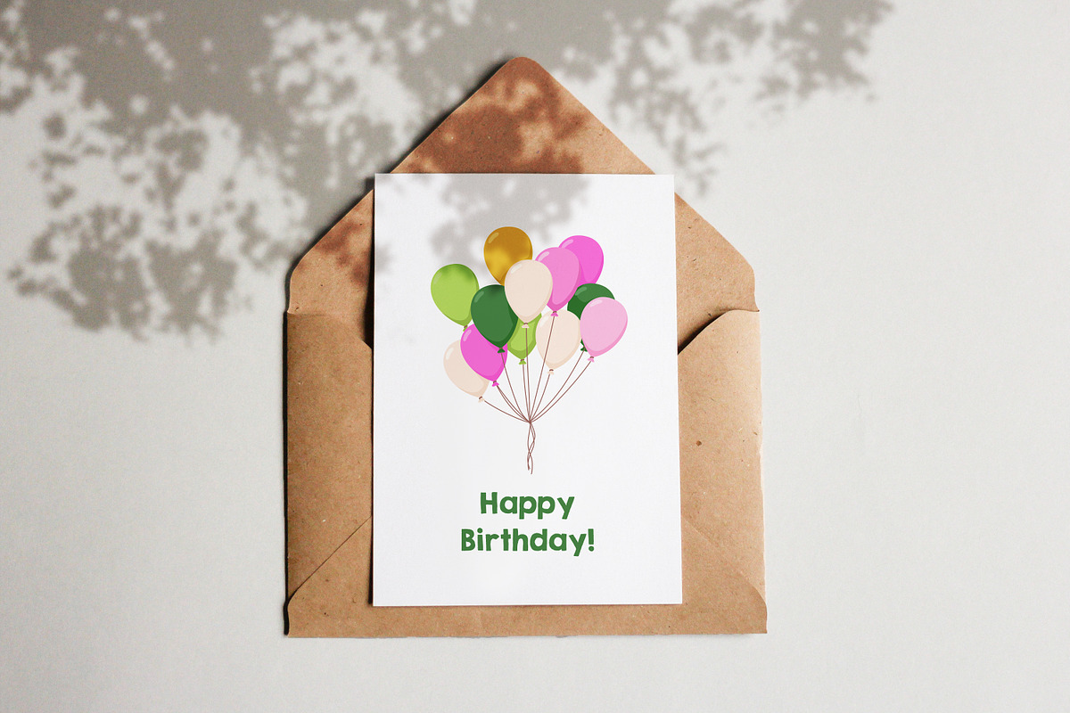 Holiday air balloons flying up set, an Object Illustration by Good Studio (Photo 10 of 10)