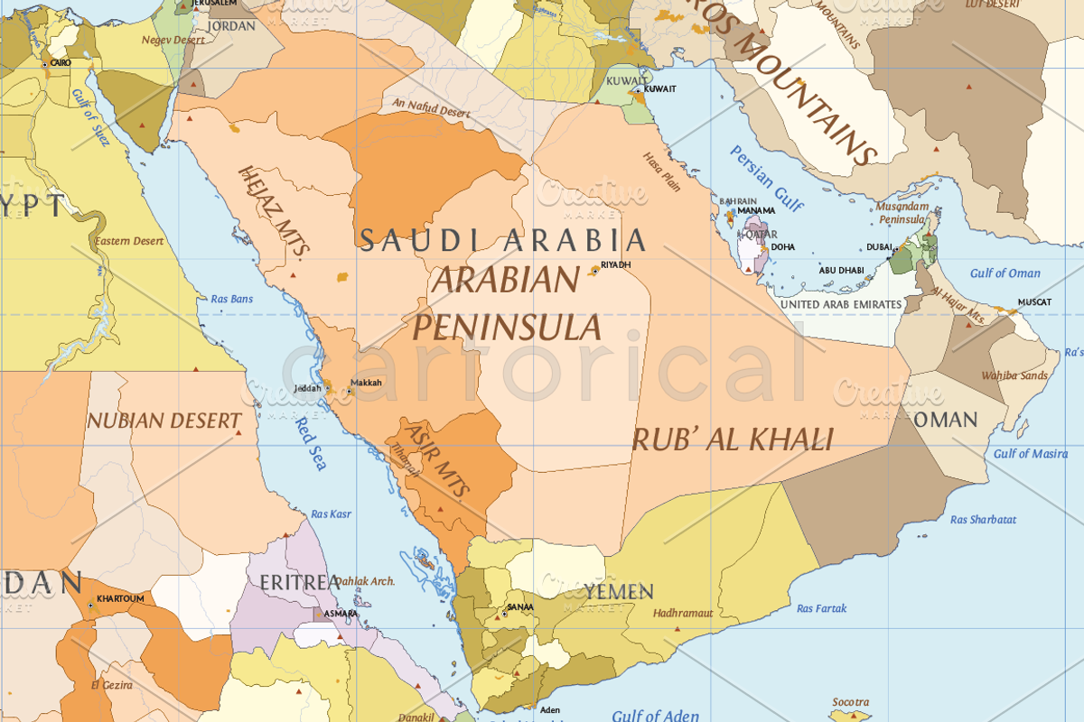 Political World Vector Map, an Illustration by Cartorical (Photo 5 of 9)
