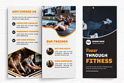 Fitness Trifold Brochure Layout, a Brochure Template by MightyDesign (Thumbnail 3 of 7)