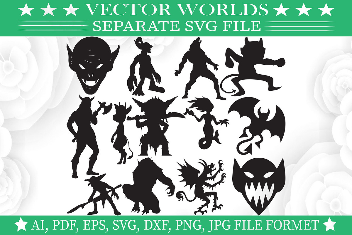 Imp Svg, Demon, Hell, Devil Svg, an Object Graphic by VectorWorlds (Photo 2 of 3)