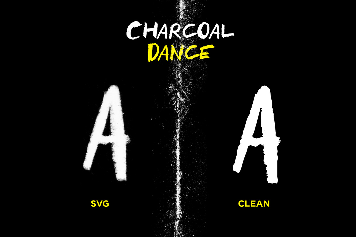 Charcoal Dance - Quirky Handwriting preview 6
