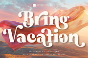 Bring Vacation – Decorative Serif, a Serif Font by Lettertype Studio (Thumbnail 1 of 14)