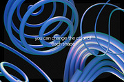 3D Chrome Spirals - Shapes & Object, an Object Graphic by saintricchi (Thumbnail 5 of 7)