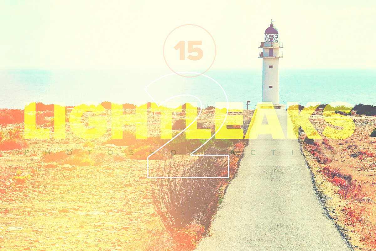 Premium Light Leaks 2 PS Actions, an Action Add-On by Prixel Creative (Photo 1 of 5)