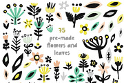426 Cutout Floral Elements, a Decorative Illustration by Favete Art (Thumbnail 3 of 13)