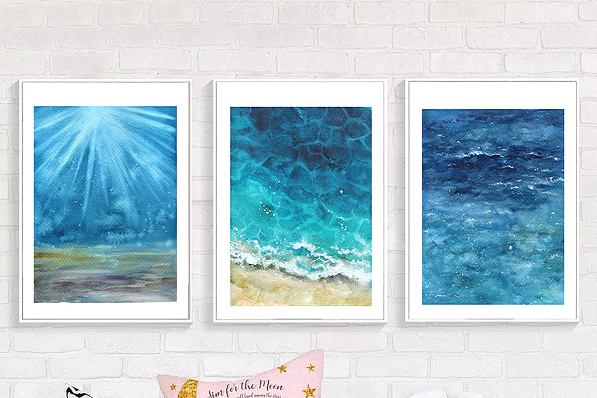 Landscape clipart Watercolor art, an Illustration by KomtsyanTatyanaArt (Photo 5 of 5)