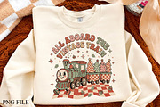 All Aboard Vintage Train Png Art, a Seasonal Illustration by CrexoraLab (Thumbnail 1 of 4)