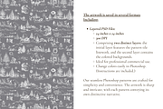 Santa Toile de Jouy Pattern, a Background Graphic by Hughes Studio (Thumbnail 5 of 7)