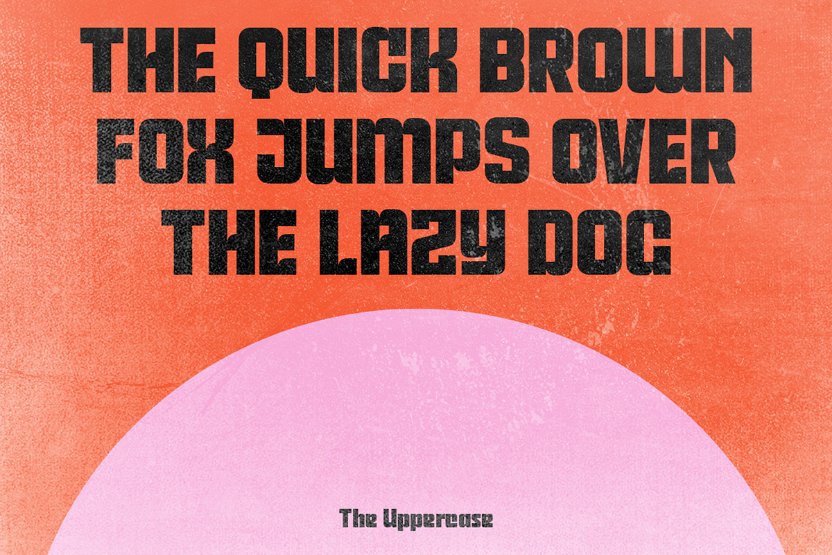 Renamp - Bold Square Cut Fonts, a Sans Serif Font by Konstantine Studio (Photo 2 of 4)