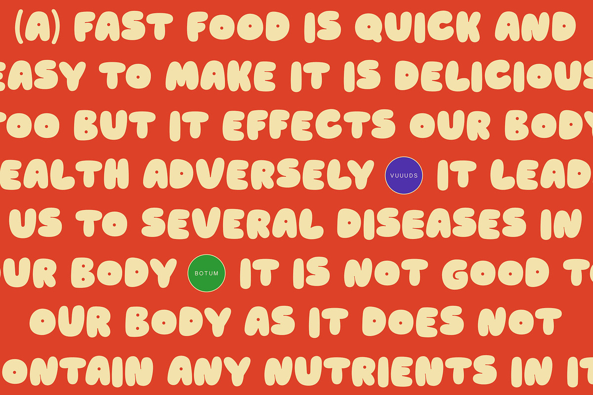 Botum Font, a Sans Serif Font by vuuuds (Photo 7 of 9)