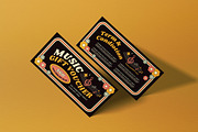 Black 90s Music Voucher, a Card Template by graphicook (Thumbnail 3 of 3)
