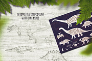 Dino! - From a skeleton to scales., an Animal Illustration by Gluiki (Thumbnail 4 of 4)
