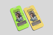 Social Media Mockup, an iPhone Mockup by kebunmockup (Thumbnail 2 of 5)