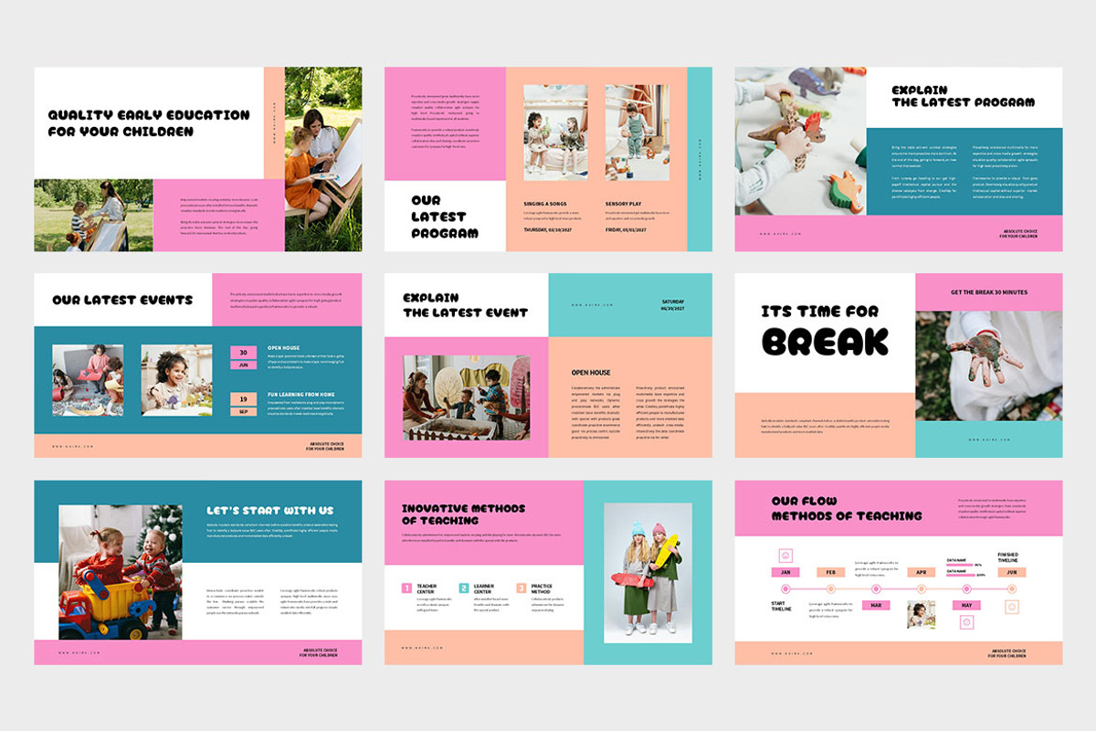 Kuira : Kids Powerpoint, a Presentation Template by Punkl Camp (Photo 3 of 9)